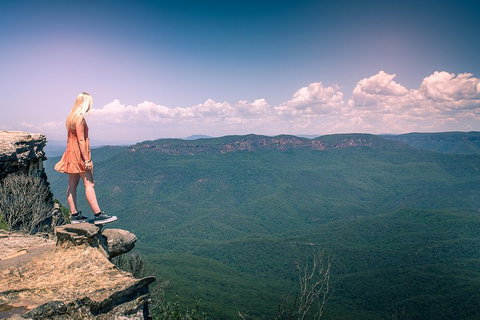 Blue Mountains Small Group Tour Enjoy A Sleep In, Waterfalls, Sunset & Dinner - Accommodation NSW 1