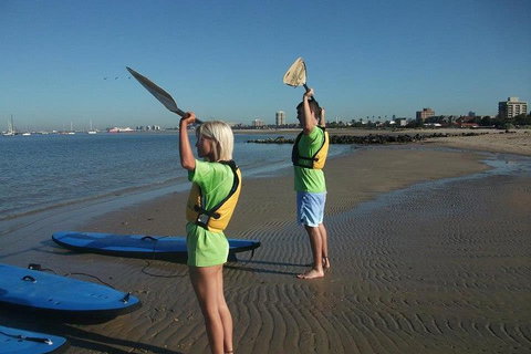 Private Stand-Up Paddle Board Lesson At St Kilda - Accommodation NSW 0