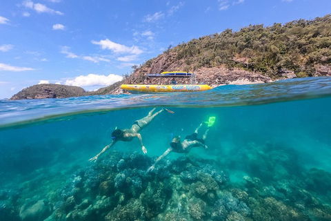 Great Barrier Reef Scenic Flight And Ocean Rafting Whitehaven Beach Day Trip - Accommodation NSW 0