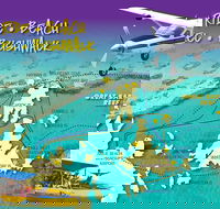 Scenic Flight - Great Barrier Reef Heart Reef Whitehaven Beach  Hill Inlet - Accommodation NSW