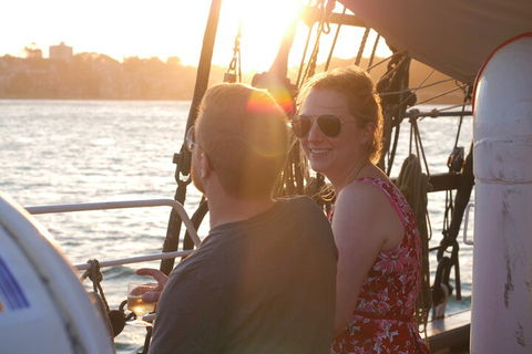 Sydney Harbour Tall Ship Wine & Canapes Evening Cruise - Accommodation NSW 0