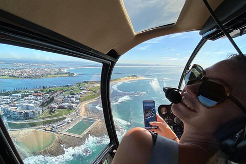 25-30 Minute Newcastle & Macquarie Helicopter Shared Flight - Accommodation NSW 5